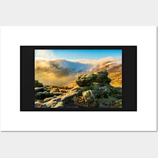 Kinder Scout rolling cloud Posters and Art